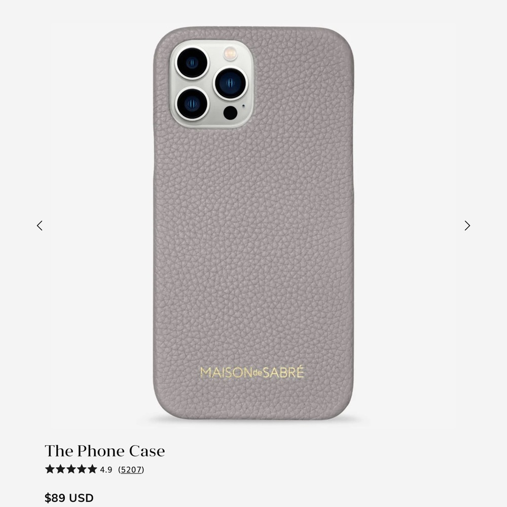 Maison De Sabre iPhone 13 Pro Max Case